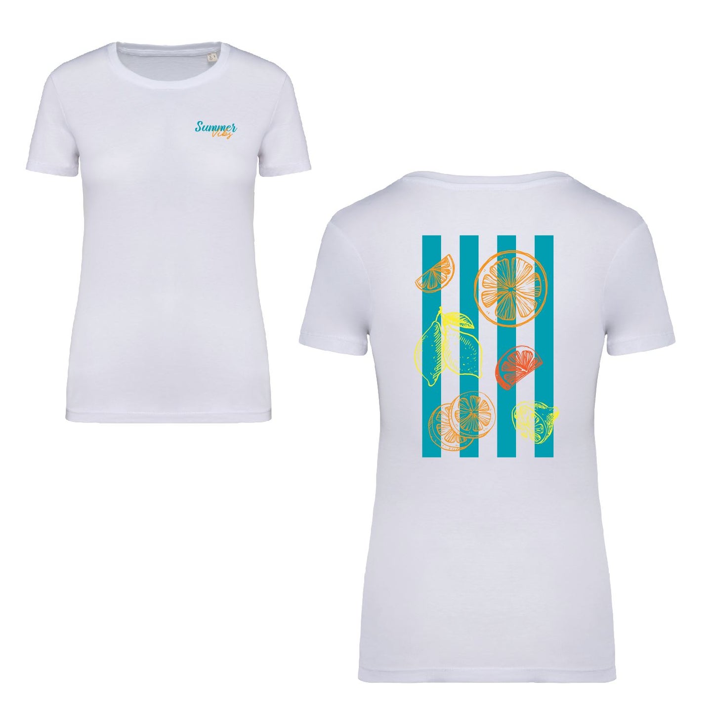 T-shirt Summer Vibs Femme