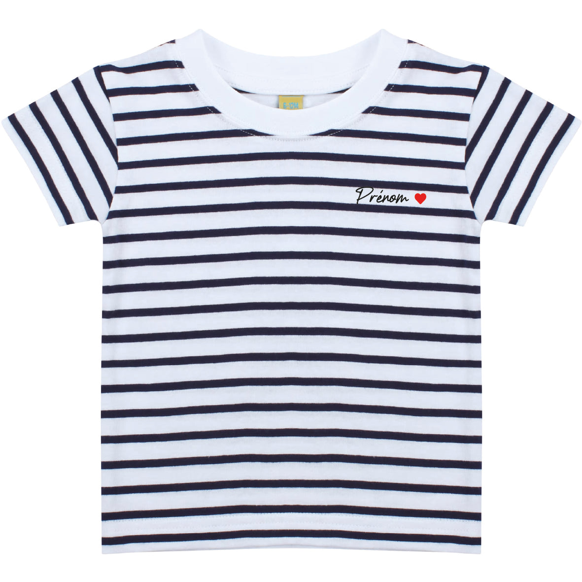Marinière bébé - Prénom
