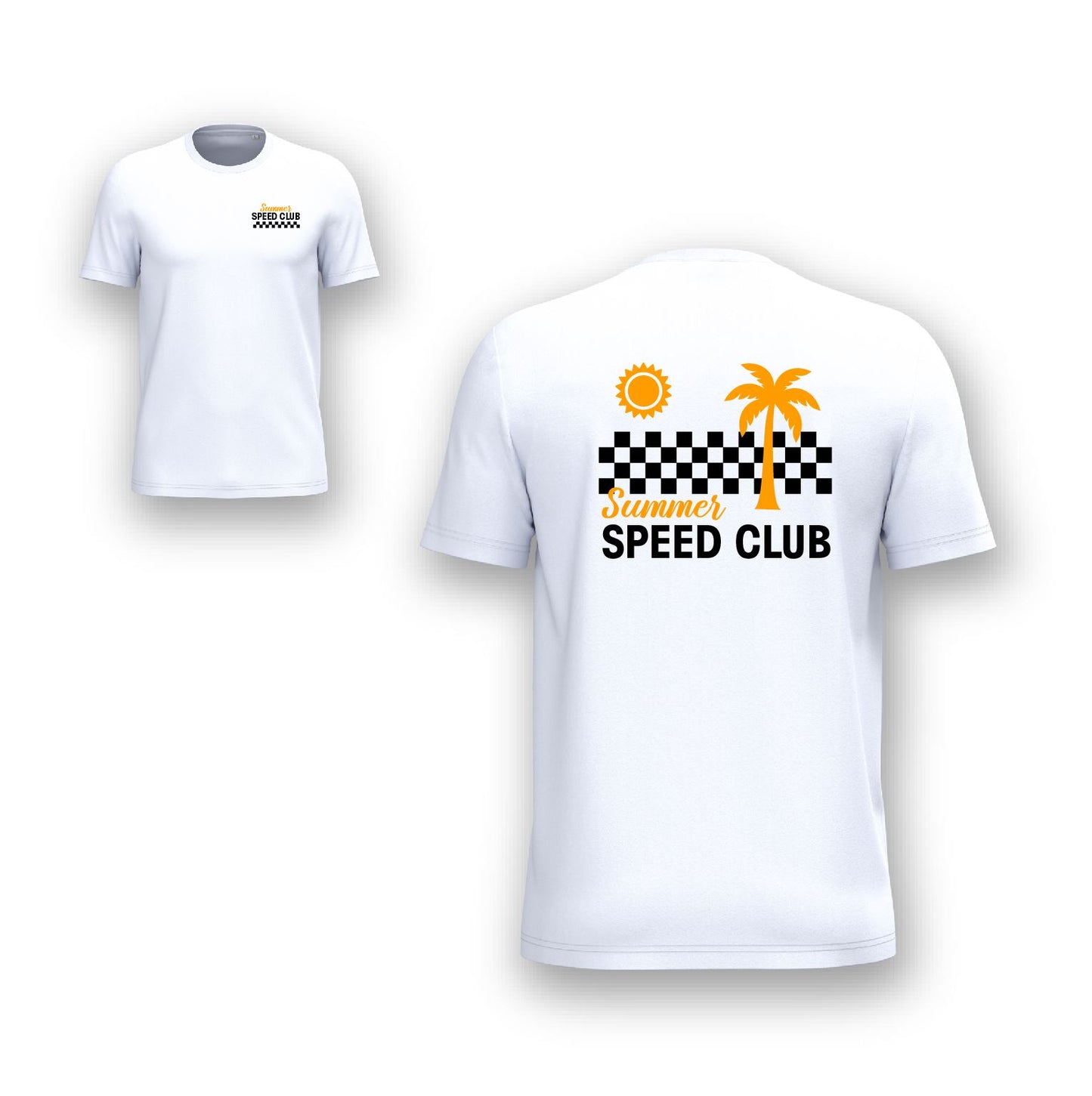 T-shirt Summer Speed club