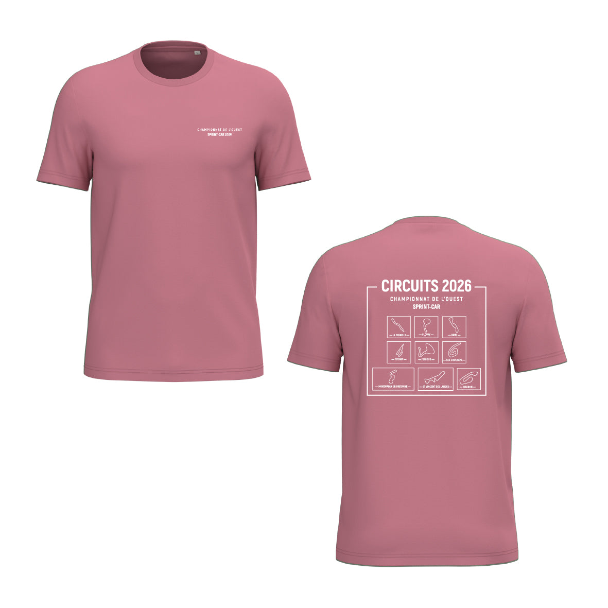 Tee-shirt - Circuits championnat de l'Ouest Sprint-car 2026