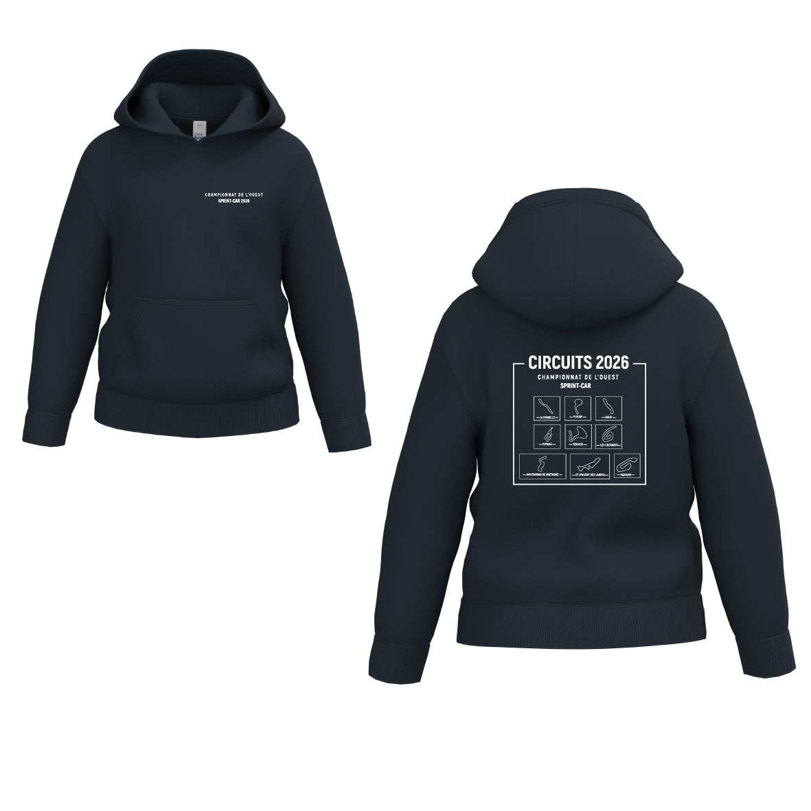 Sweat - Circuits championnat de l'Ouest Sprint-car 2026 - MODELE ENFANT