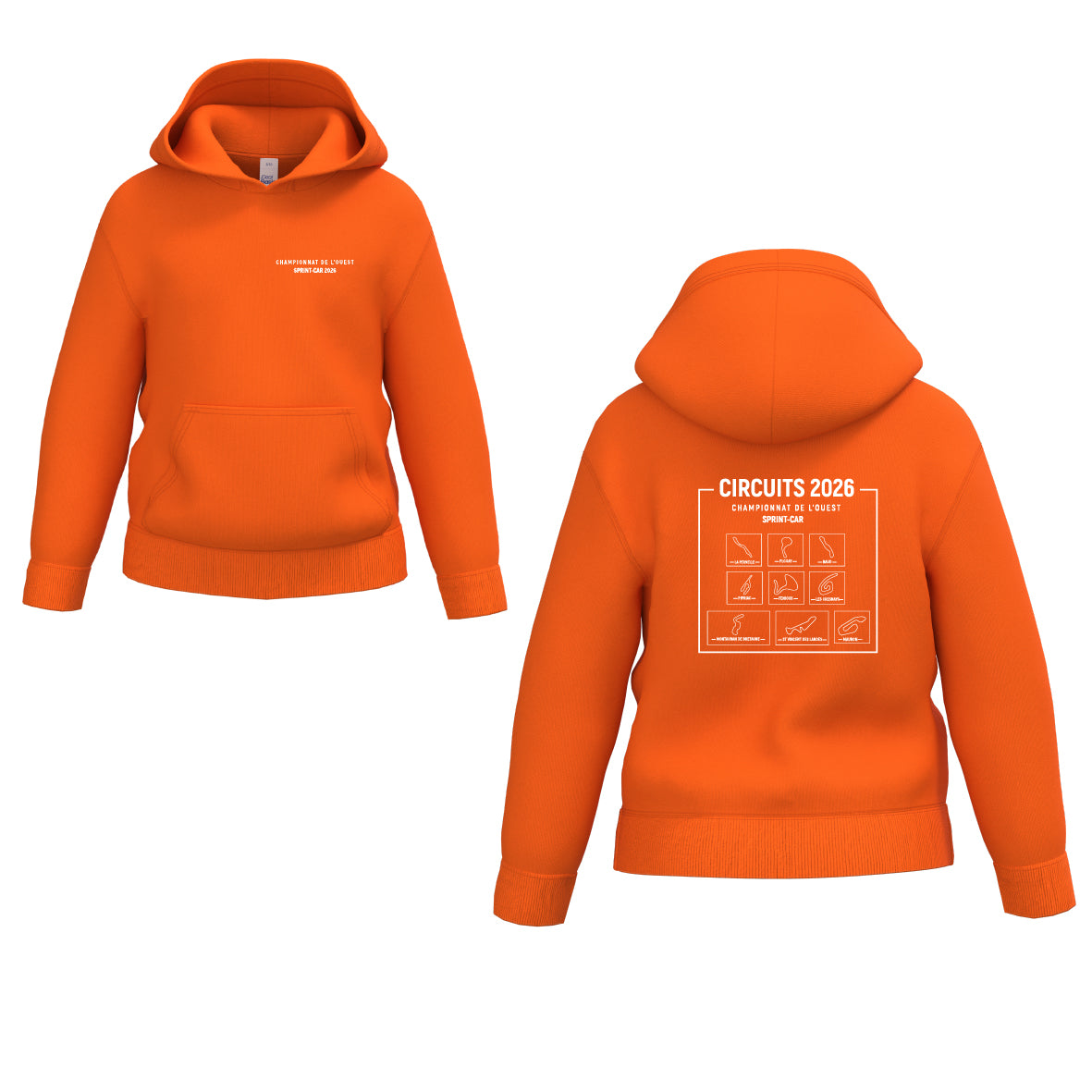 Sweat - Circuits championnat de l'Ouest Sprint-car 2026 - MODELE ENFANT