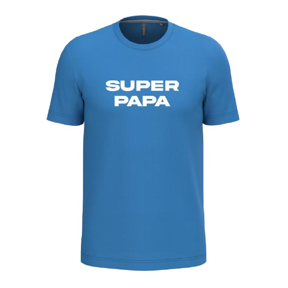 Tee-shirt SUPER PAPA - Motif 1