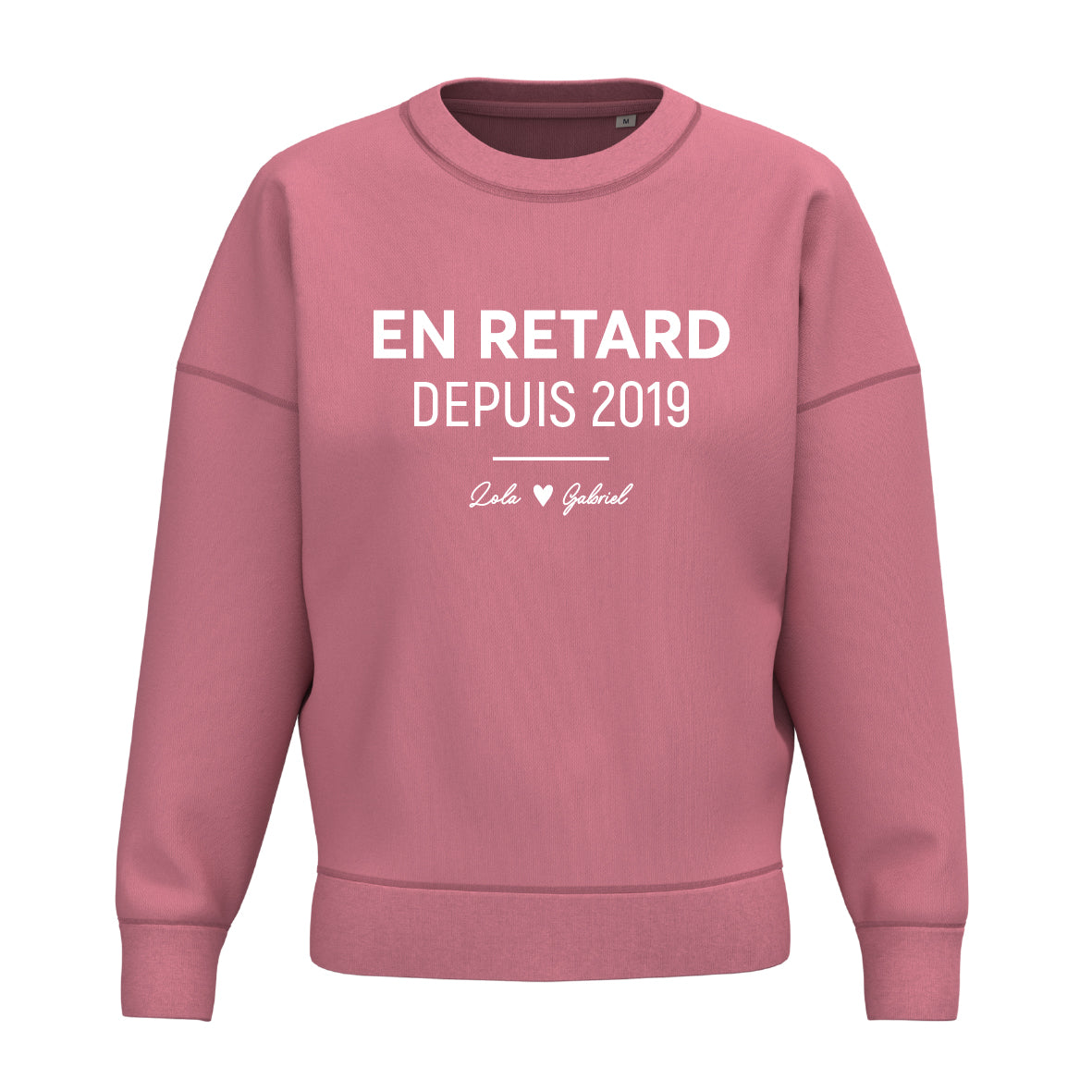 Pull - En retard depuis... à personnaliser