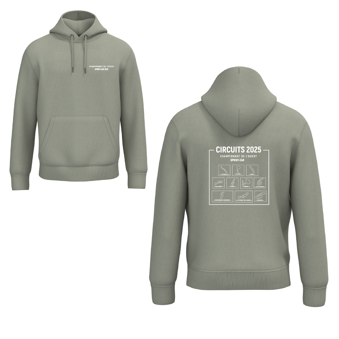 Sweat - Circuits championnat de l'Ouest Sprint-car 2025