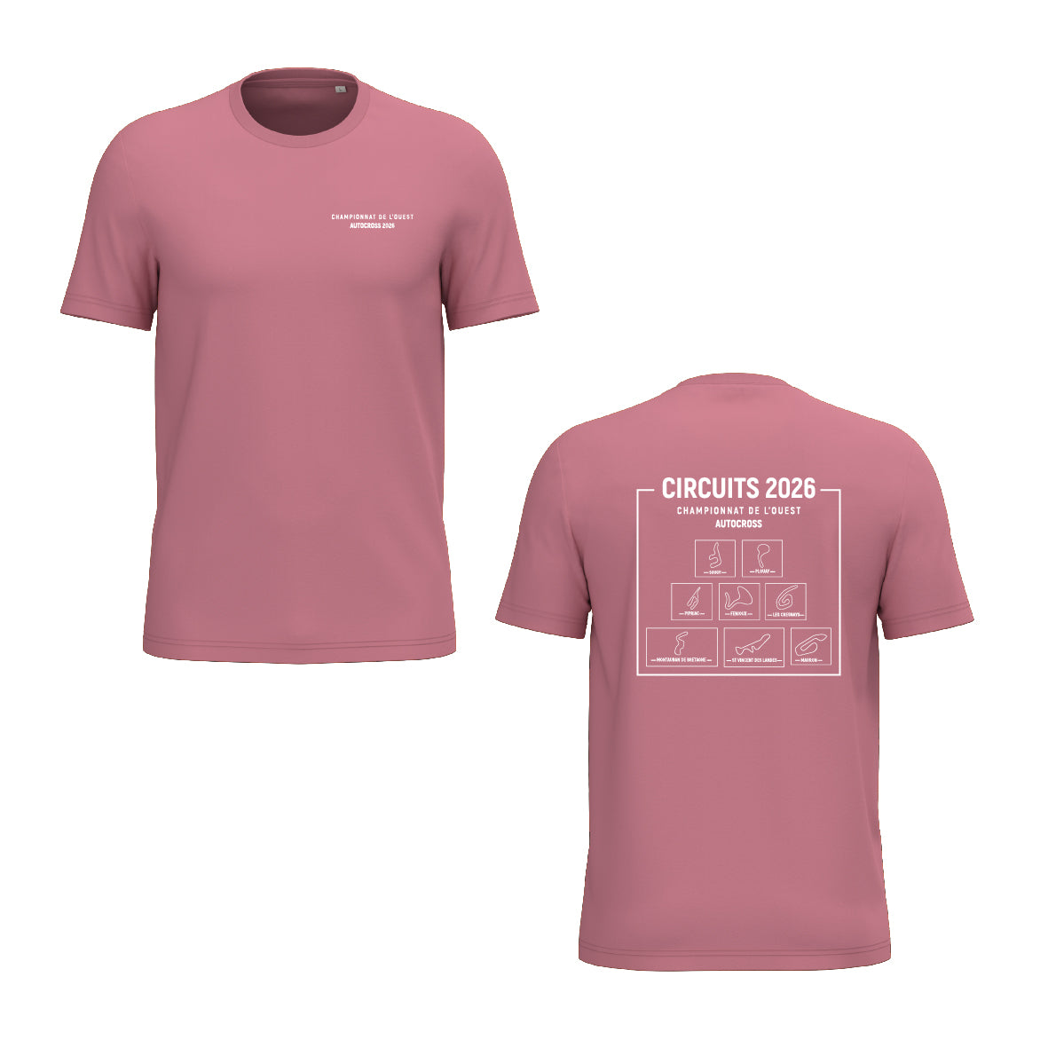 Tee-shirt - Circuits championnat de l'Ouest AUTOCROSS 2026
