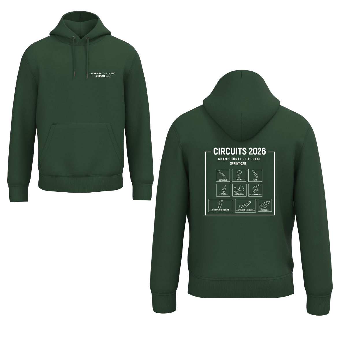 Sweat - Circuits championnat de l'Ouest Sprint-car 2026