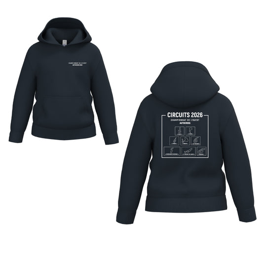 Sweat - Circuits championnat de l'Ouest AUTOCROSS 2026 - MODELE ENFANT