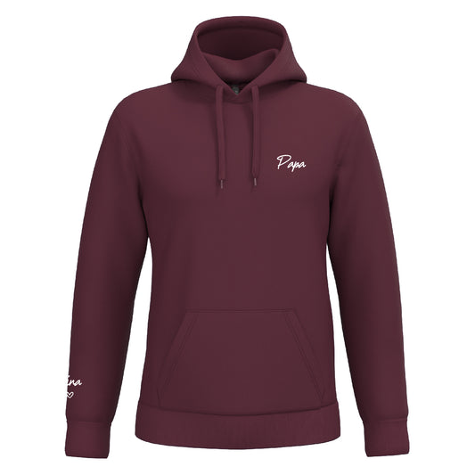 Sweat papa + prénom(s) enfant(s)